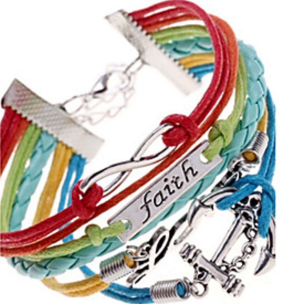 Multi-Color Wrap Bracelet